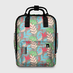 Рюкзак женский Цветные веточки, цвет: 3D-принт