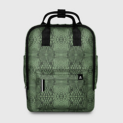 Рюкзак женский Крокодиловый стиль, цвет: 3D-принт