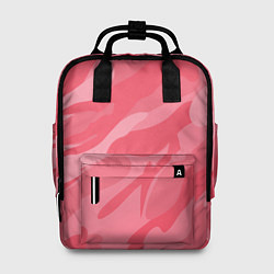 Рюкзак женский Pink military, цвет: 3D-принт