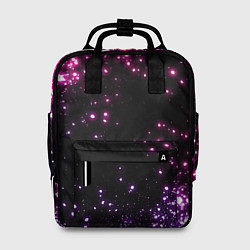 Рюкзак женский Неоновые звезды - neon, цвет: 3D-принт