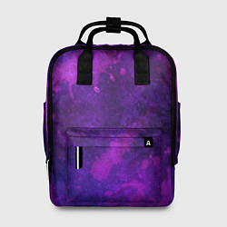 Рюкзак женский Текстура - Purple explosion, цвет: 3D-принт