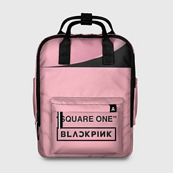 Рюкзак женский Логотип Blackpink альбома Square One, цвет: 3D-принт