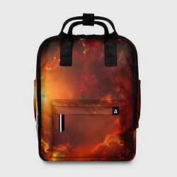 Рюкзак женский Небо в огне, цвет: 3D-принт