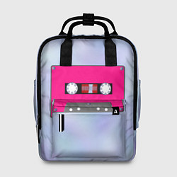 Рюкзак женский Магнитофонная кассета, цвет: 3D-принт
