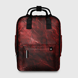 Рюкзак женский Текстура красная кожа, цвет: 3D-принт