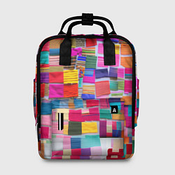 Женский рюкзак Разноцветные лоскутки