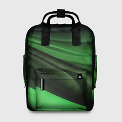 Женский рюкзак Темная зеленая текстура
