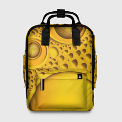 Женский рюкзак Желтая объемная текстура
