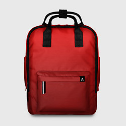 Рюкзак женский Градиент красный тёмный, цвет: 3D-принт