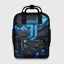 Рюкзак женский Blue logo Juventus, цвет: 3D-принт