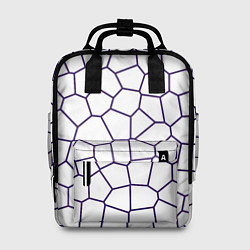 Рюкзак женский Сетчатый паттерн, цвет: 3D-принт