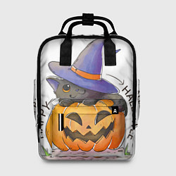 Рюкзак женский ХэллоуиН для праздника, цвет: 3D-принт