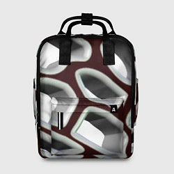 Рюкзак женский Объемная сеть, цвет: 3D-принт