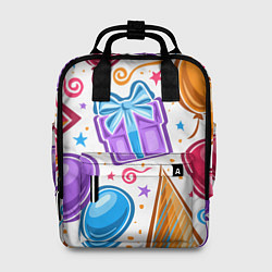 Рюкзак женский Вечеринка, цвет: 3D-принт