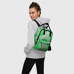 Рюкзак женский Растительный паттерн, цвет: 3D-принт — фото 2