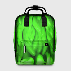 Женский рюкзак Зеленая абстрактная текстура