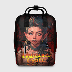 Рюкзак женский Карлах - ахегао, цвет: 3D-принт
