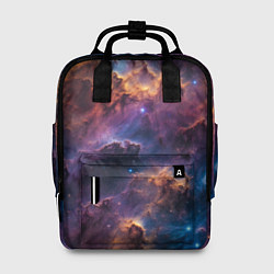 Рюкзак женский Космическая туманность, цвет: 3D-принт