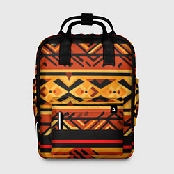 Рюкзак женский Узор в этническом стиле масаев, цвет: 3D-принт