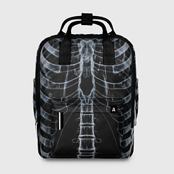 Рюкзак женский Рентген твоего тела, цвет: 3D-принт