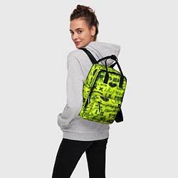 Рюкзак женский Lil peep кислотный стиль, цвет: 3D-принт — фото 2