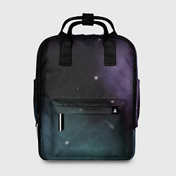 Женский рюкзак Космос и звезды на темном фоне