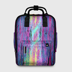 Рюкзак женский Размазанная краска, цвет: 3D-принт
