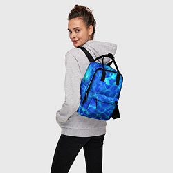 Рюкзак женский Чистая вода океаны, цвет: 3D-принт — фото 2