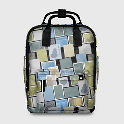 Рюкзак женский Бесконечные марки, цвет: 3D-принт
