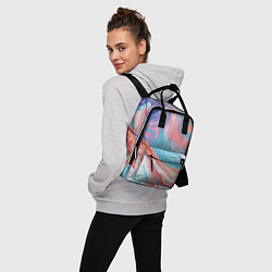 Рюкзак женский Цветной вихрь, цвет: 3D-принт — фото 2