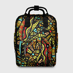 Женский рюкзак Африканская живопись