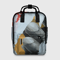 Рюкзак женский Бунтарский хаос, цвет: 3D-принт