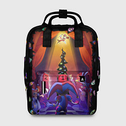Рюкзак женский Pomni looking for exit the Amazing Digital Circus, цвет: 3D-принт