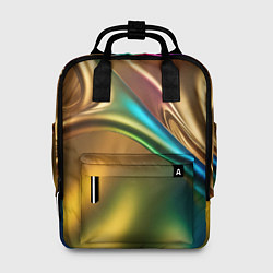 Рюкзак женский Атласные изгибы, цвет: 3D-принт