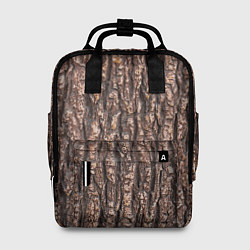 Рюкзак женский Кора дерева равномерная, цвет: 3D-принт
