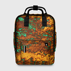 Рюкзак женский Неон и медь, цвет: 3D-принт
