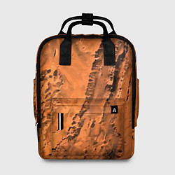 Рюкзак женский Каналы на Марсе - star dust, цвет: 3D-принт