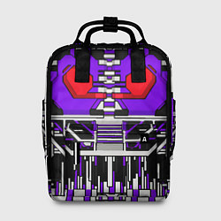 Рюкзак женский Броня шоквейва трансформеры, цвет: 3D-принт
