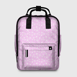 Женский рюкзак Розовый паттерн цветочный