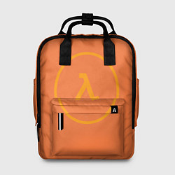 Рюкзак женский Half-Life оранжевый, цвет: 3D-принт