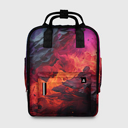 Женский рюкзак Яркий абстрактный путь