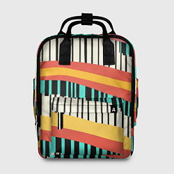 Рюкзак женский Пиянино, цвет: 3D-принт
