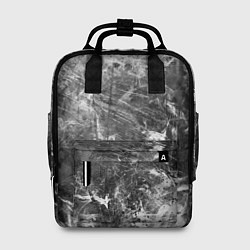 Рюкзак женский Абстракция - серый дым, цвет: 3D-принт