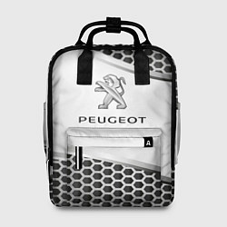 Рюкзак женский Peugeot carbon metal, цвет: 3D-принт