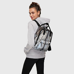 Рюкзак женский Прожилки растения, цвет: 3D-принт — фото 2