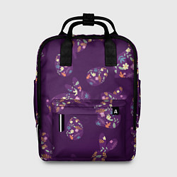 Рюкзак женский Кролики и яйца, цвет: 3D-принт