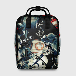 Рюкзак женский Звездные войны персонажи, цвет: 3D-принт