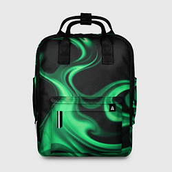 Рюкзак женский Color green smoke, цвет: 3D-принт