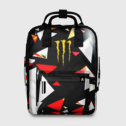 Женский рюкзак Monster energy геометрия