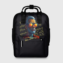 Рюкзак женский Мои правила, цвет: 3D-принт